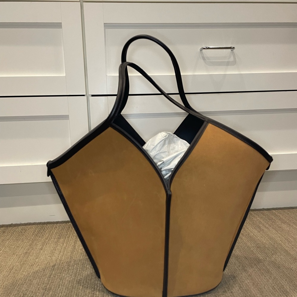 Hereu Calella Suede Tote Bag